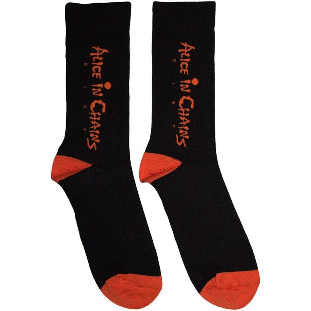 Alice In Chains Unisex Adult Logo Socks / Black